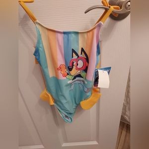 Bluey one piece swim suit